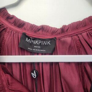 PRICE DROP!! Brand new with tags Minkpink Flowy Size medium - WHIMSICAL